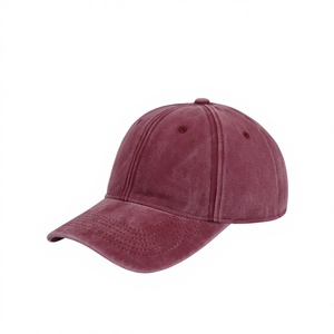 Cappellino da Baseball in Denim Lavato da Uomo, Extra Large, con Visiera Profonda Effetto Snellente, a 6 Pannelli, Regolabile, Unisex, con Testo Alfanumerico - Product Image 2