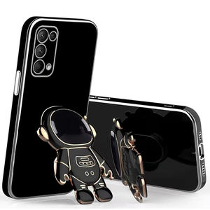 เคสโทรศัพท์มือถือสำหรับออปโป้,เคสนิ่มเคลือบนักบินอวกาศหรูหราสำหรับ <span class=keywords><strong>OPPO</strong></span> Reno 5 6 7 Pro 5K 4 SE 2Z 3 Find X2 X3 X5 - Product Image 4