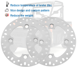 Pièces UTV Disque de frein avant 227 mm pour <span class=keywords><strong>Polaris</strong></span> RANGER 900 <span class=keywords><strong>1000</strong></span> 800 700 <span class=keywords><strong>RZR</strong></span> 900 570 <span class=keywords><strong>RZR</strong></span> XP 900 GENERAL <span class=keywords><strong>1000</strong></span> - Product Image 2