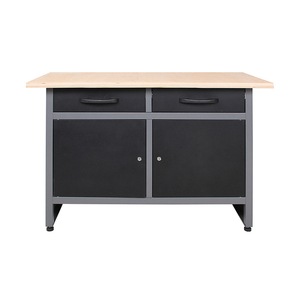 <span class=keywords><strong>Armoire</strong></span> <span class=keywords><strong>murale</strong></span> robuste avec panneau perforé et établi adapté aux solutions de stockage de garage utilisation en atelier d'usine et outils de maintien - Product Image 5