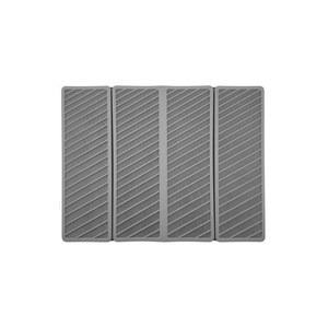 Silicone <b>Absorbent</b> <b>Mat</b> Square Kitchen Drain <b>Mat</b> Non Slip Heat Insulating Dish Draining Pad For Cup Plate - Product Image 1