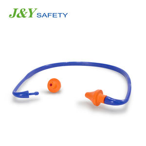 سدادات أذن رغوية مخروطية الشكل 27 ديسيبل تلبي معايير CE مع شريط - Product Image 5