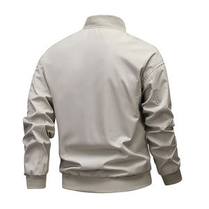 American fashion brand stand-up collar <b>pilot</b> <b>jacket</b> loose casual baseball uniform coat plus velvet coat Joker windproof comfort - Product Image 2