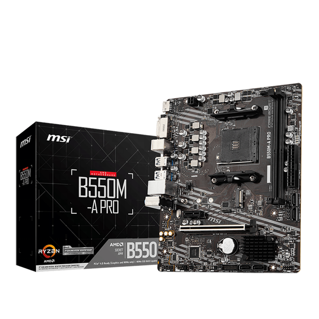 Original New Gaming Motherboard for MSI B550M-A PRO