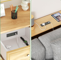 Multiprise UK avec prises multiples, charge rapide USB, boîtier de connexion dissimulé, prise de bureau pour le bureau