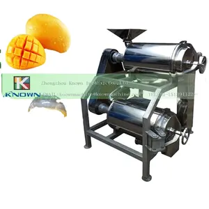 2022 profesyonel mango hamuru makinesi/Mango püresi makinesi/şeftali soyucu corer pulper