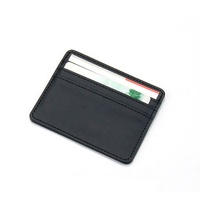 BEARKY Creative Spot Slim Porte-cartes de crédit et d'identité en cuir PU pour femmes, personnalisable avec logo, minimaliste, multicolore, portable pour hommes