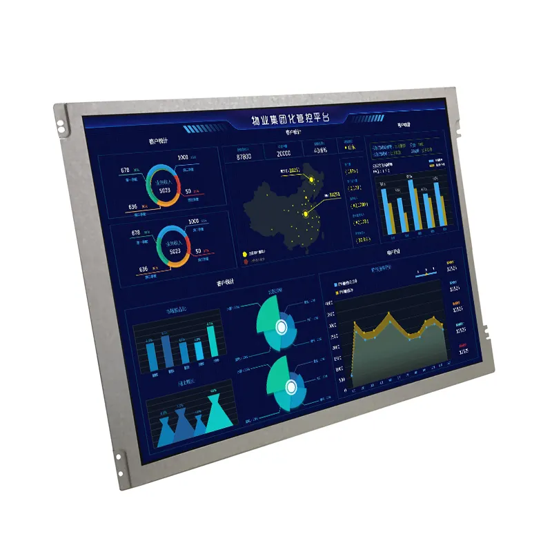 עם USB ממשק מגע קיבולי מסך 10.4 אינץ 1024x768 M104GNX1R1 LVDS ממשק tft lcd תצוגה עבור תעשייתי