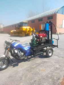 Rig bor sumur air roda tiga sepeda motor, peralatan pengeboran kecil - Product Image 3