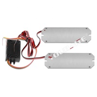 12-24V señal de seguridad coche rojo azul luz estroboscópica Led trabajo luz de advertencia 2 luces de la barra para vehículo LED trasera Chase luz estroboscópica