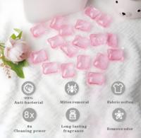 Lessives en dosettes couleur rose Nettoyage en profondeur Fraîcheur 72 heures Senteurs actives Soins domestiques Ingrédients actifs Protection des couleurs