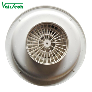 Có thể điều chỉnh vòng ABS nhựa khuếch tán không khí cho HVAC thông gió <span class=keywords><strong>AC</strong></span> cung cấp lưới tản nhiệt Trần cho ứng dụng ngoài trời - Product Image 4