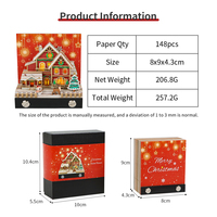 Articles cadeaux de Noël, nouveautés, artisanat en papier découpé au laser, bloc-notes 3D, feuilles de calendrier 2027, bloc-notes fantaisie