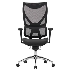 Modern New Design Full Mesh Office Chair Swivel Ergonomic Lift Chair With Wire Control Mechanism Fabric Cover