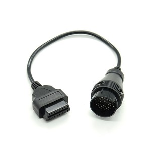 Câble adaptateur OBD 2 38 broches à 16 broches pour connecteur <span class=keywords><strong>Mercedes</strong></span> <span class=keywords><strong>Benz</strong></span> 38 broches <span class=keywords><strong>MB</strong></span> 38 broches OBD2 OBDII câble de Diagnostic - Product Image 1