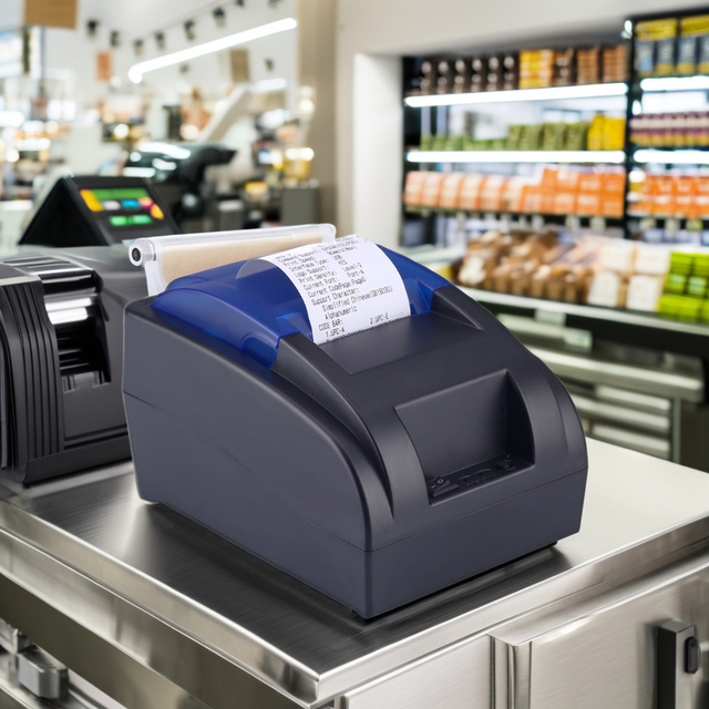 58mm BT Thermal Receipt Printer Pos Printer Support Android,Windows,Linux for Retail