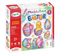 Imán de Refrigerador de Yeso para Pintar, Nuevo y en Oferta, Regalo Creativo con Diseño de Huevo Pintado