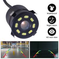 High-Definition AHD-achteruitrijcamera: 120 °   Brede kijkhoek & verborgen ontwerp met meerdere posities