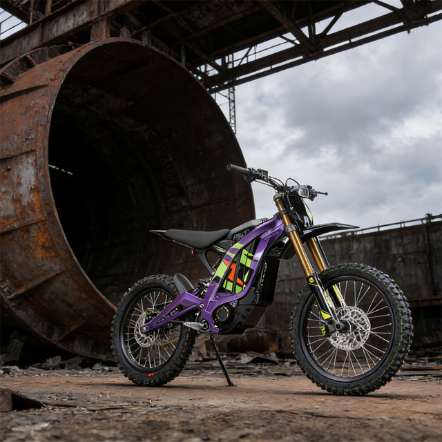 New SurRons Light Bee X Electric Dirt Bike 72V 35ah Lithium Battery 100km of Range 3-5 Hours Rides - Sur Ron