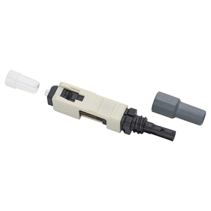 Connecteur de fibre optique Multi 50/125 SC de 6,7 pouces de longueur pour câblage réseau - Product Image 1