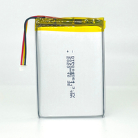 Baterai Lipo 804564 Kustom, Baterai Lithium Polymer 3.7v, Baterai Li-ion 3.7v 3000mah Isi Ulang, untuk GPS tracker dan Smartwatch