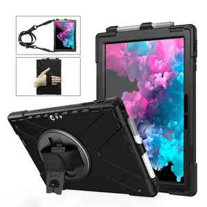 360 Full Protect Heavy Duty Case For Surface Rugged Cover Pro 4 5 6 7 Tablet Laptop Case