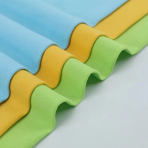 Tela Jersey Interlock de Punto Orgánico, Algodón Peinado, Suave, Elástico, Material Ecológico para Ropa de Niñas - Product Image 1