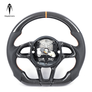 Volante LED de Fibra de Carbono y Cuero Personalizado al por Mayor, Compatible con Modelos <span class=keywords><strong>McLaren</strong></span> 720s - Product Image 1