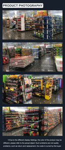 Display Rack Gondola per negozi al dettaglio negozio di alimentari Rack di personalizzazione <span class=keywords><strong>scaffali</strong></span> del supermercato dimensione/scaffale del negozio - Product Image 5