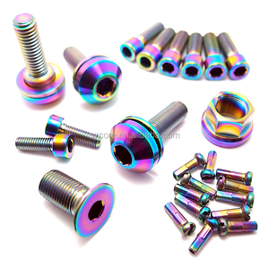 Tùy chỉnh xe bánh xe-ô tô bánh xe CNC ô tô xe động cơ xe đạp bánh xe trang trí Hợp kim Titan OEM Đầu An ninh vít - Product Image 6