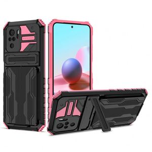 Custodia per armatura per Slot per schede ibride TPU + PC 2 in 1 per Redmi <span class=keywords><strong>Note</strong></span> 10 4G <span class=keywords><strong>Note</strong></span> <span class=keywords><strong>10S</strong></span> <span class=keywords><strong>Cover</strong></span> posteriore - Product Image 2