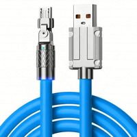 180 Grad Drehbarer Anschluss 3.0 Handy USB-C Schnelllade-Datenkabel Stromkabel Stromverteiler Verlängerungskabel