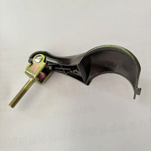 F-holder5 # laiton Antique placage solide porte-cercueil en métal Zamak alliage de Zinc cercueil poignée barre enterrement Articles funéraires en gros - Product Image 4