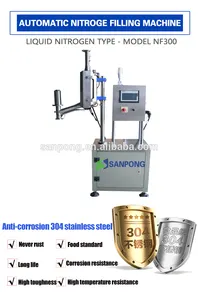 Doseuse d'azote liquide pot azote liquide machine de remplissage distributeur d'azote liquide alimentaire