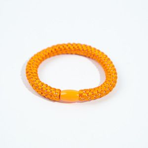 XINZHEN Élastiques à cheveux tressés en corde de couleur unie, haute élasticité, pour usage quotidien, accessoire de coiffure - Product Image 5