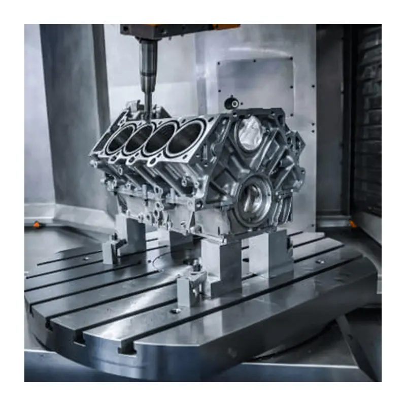 0.005mm toleransi tinggi kustom aluminium otomatis cnc suku cadang mesin pengecoran suku cadang motor logam untuk mobil otomatis
