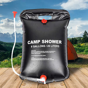 20L 25L <span class=keywords><strong>40L</strong></span> Sac de <span class=keywords><strong>douche</strong></span> <span class=keywords><strong>solaire</strong></span> de camping pliable en PVC portable pour la <span class=keywords><strong>douche</strong></span> de randonnée et de voyage en plein air - Product Image 2