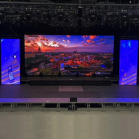 Pantalla LED a Todo Color HD P3.91 de Alquiler, 500x1000, Interior/Exterior, IP65, Panel de Video Wall para Negocios de Autoservicio y Tiendas Minoristas