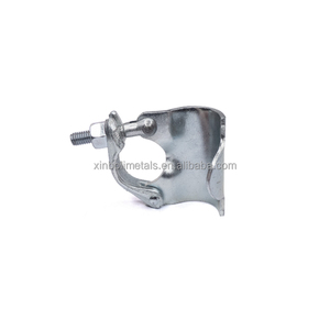 Accouplement de coffrage en acier BS1139 EN74 Q235 avec pince pivotante à simple ou double embout, accessoires pour planches de coffrage, emballé dans un sac - Product Image 2