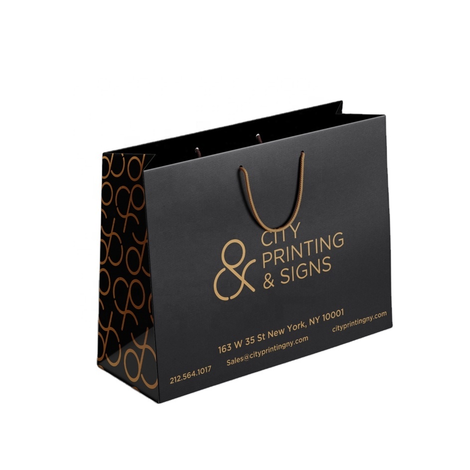 Custom Wholesale Paper Shopping Bag Packaging Box Printing Services