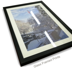 Vải nghệ thuật màu đen vàng hoa dòng tác phẩm nghệ thuật trừu tượng tường nghệ thuật vẽ tranh áp phích in với kính rõ ràng Acrylic trắng mat - Product Image 4