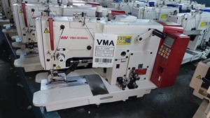 Máquina de coser ojales de cama plana con motor doble VMA V-782 y cuchilla recta - Precio - Product Image 2