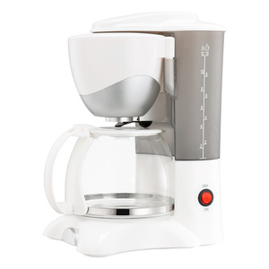 Cafetera de goteo totalmente automática, 12 tazas, carcasa de plástico blanca, cafetera eléctrica para uso en el hogar y la oficina - Product Image 4