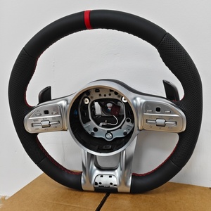Volante Mejorado para <span class=keywords><strong>Mercedes</strong></span> Benz C43 <span class=keywords><strong>CLA</strong></span> 250 E350 W221 W166 GLE 53 W213 W203 W222 W176 - Product Image 1