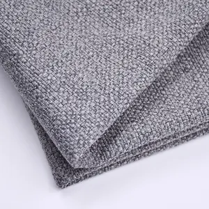 Cao Cấp Fancy Luxury Pink Tweed Upholstery Xám Tùy Chỉnh Chenille Sofa Dệt Vải Dệt 100% Polyester Cho Sofa