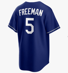 Uniformes de baseball pour hommes personnalisés avec broderie, respirants, grandes tailles, nom et logo personnalisés, maillot Los Angeles vierge en polyester - Product Image 3