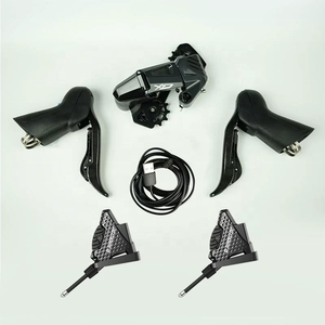 Groupe <span class=keywords><strong>de</strong></span> transmission Wheeltop GEX pour vélo <span class=keywords><strong>de</strong></span> gravier 1x12 vitesses avec dérailleur arrière, levier <span class=keywords><strong>de</strong></span> commande double et étrier <span class=keywords><strong>de</strong></span> frein 7800 - Product Image 3