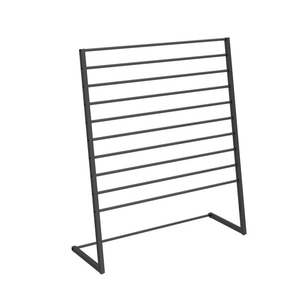 Phong cách mới bán lẻ Boutique vàng treo tường t Áo sơ mi quần áo Thảm mat cửa hàng đứng giá hiển thị đứng - Product Image 6