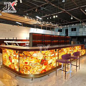 أثاث بار بإضاءة ليد قابل للتخصيص لطاولة المطاعم ورفوف مراكز التسوق معارض متاجر البيع بالتجزئة - Product Image 2