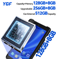 Tablet PC Industri Tangguh 10.1 Inci Android IP67 Tahan Air dan Debu NFC ETC Octa-core 2.4GHz 128GB ROM+8GB Stok Pabrik